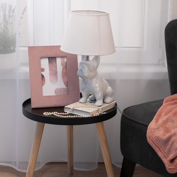 Ružový plastový stojací rámček 21x26 cm Velvo – Restilo-image-1