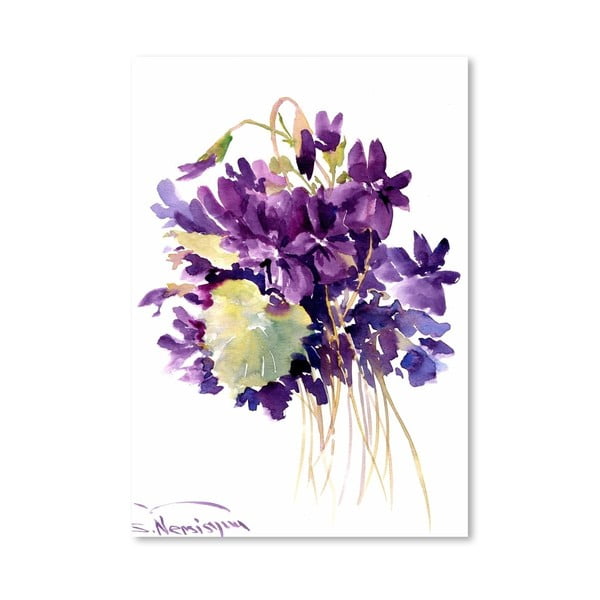 Plagát Wild Violets od Suren Nersisyan