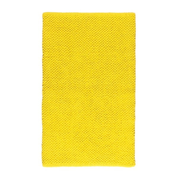 Kúpeľňová predložka Dotts Yellow, 60x100 cm