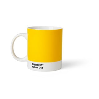 Žltý hrnček Pantone, 375 ml