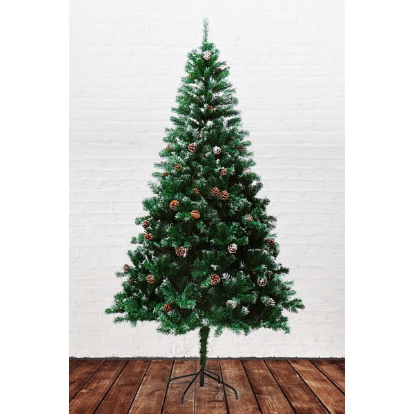 Umelý vianočný stromček so šiškami, výška 1,8 m-image-4