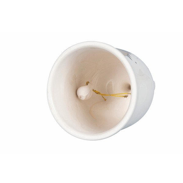 Biela vianočná dekorácia z dolomitu Villa d'Este Renna-image-2