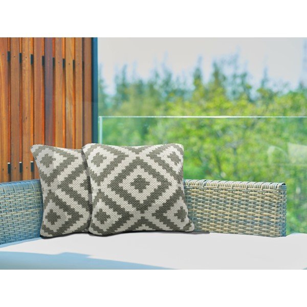 Vonkajší vankúš z recyklovaného plastu Green Decore Ava, 45 x 45 cm-image-3