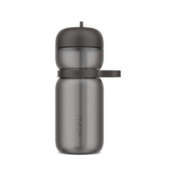 Antracitová plastová fľaša 600 ml Active – Mepal-image-4