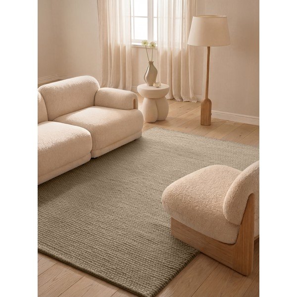 Ručne tkaný vlnený koberec v prírodnej farbe 160x230 cm Richmond Diana – Ted Baker-image-1