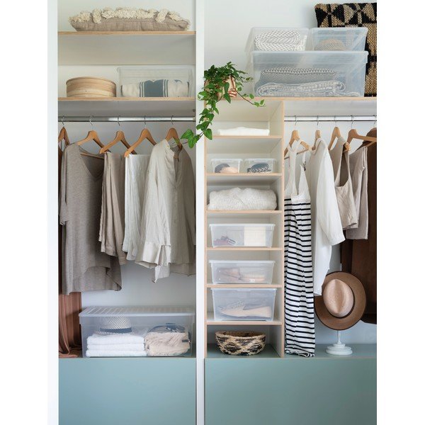 Plastový úložný box s vekom 60x39x23 cm – Curver-image-2