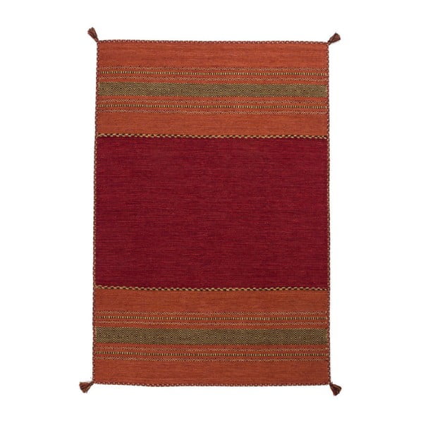 Červený koberec Kayoom Native Rot, 120 x 170 cm