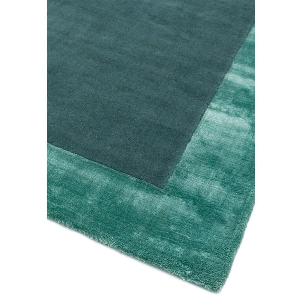 Ručne tkaný koberec s prímesou vlny v petrolejovej farbe 200x290 cm Ascot – Asiatic Carpets-image-3
