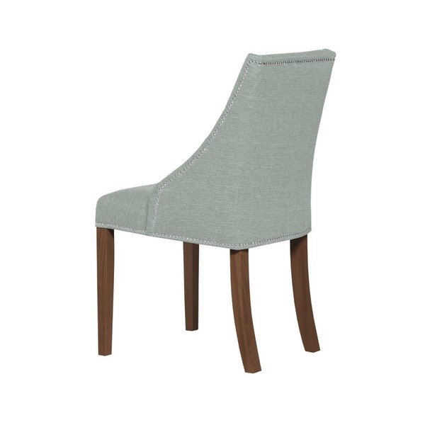 Mentolovozelená stolička s tmavohnedými nohami Ted Lapidus Maison Patchouli-image-2