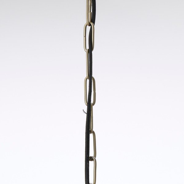 Závesné svietidlo v zlatej farbe s kovovým tienidlom ø 45 cm Pilka – Light & Living-image-4