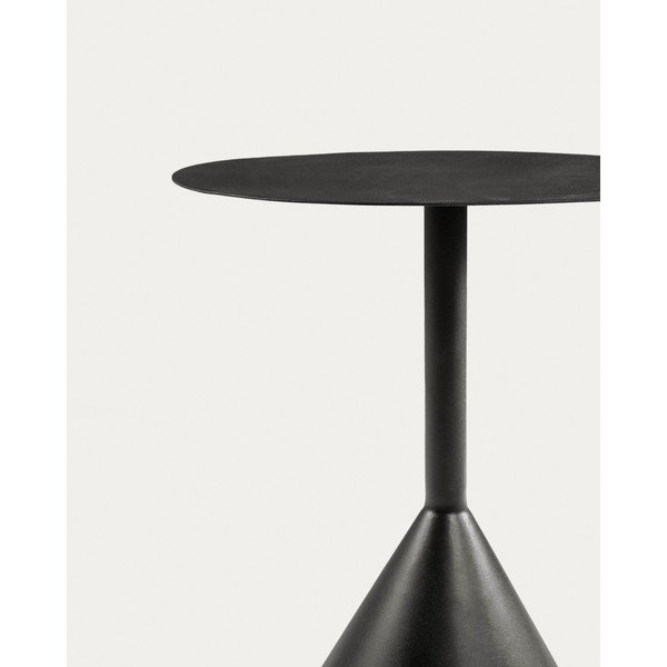 Kovový okrúhly odkladací stolík ø 48 cm Yinan – Kave Home-image-2