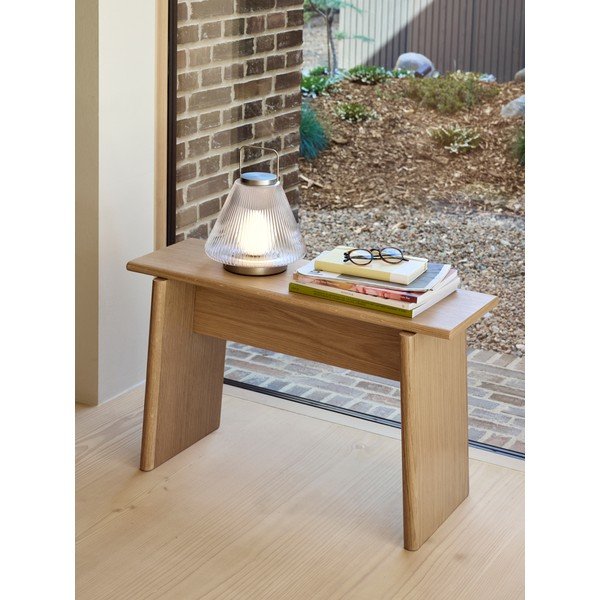 Sklenená LED stolová lampa ø24x28 cm Tou – Hübsch-image-4