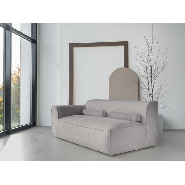 Svetlosivý modul pohovky (ľavý roh) Flex Felix – Miuform-image-1