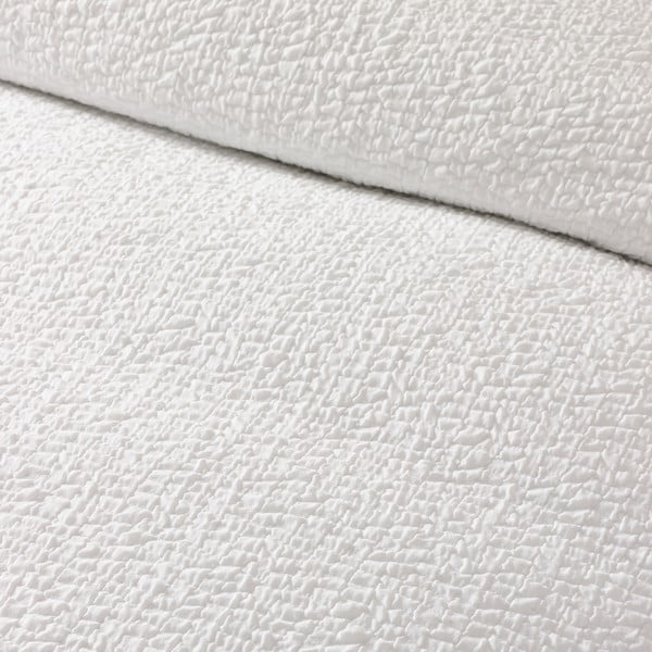 Biele krepové obliečky na dvojlôžko/predĺžené 230x220 cm Crinkle Seersucker – Catherine Lansfield-image-3