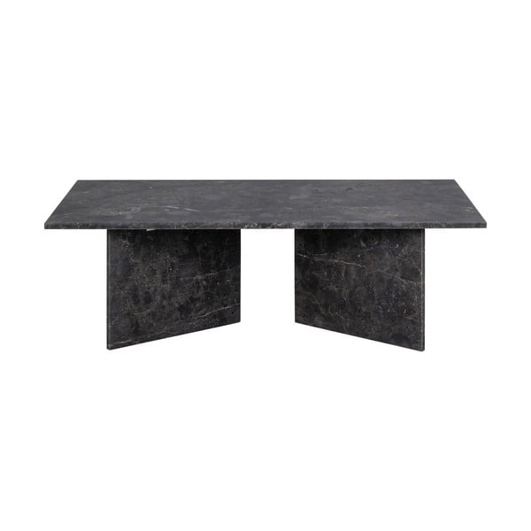 Čierny mramorový konferenčný stolík 70x140 cm Vega – Actona-image-3
