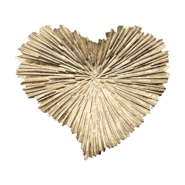 Kovová dekoratívna tácka 29x25 cm Heart – Mauro Ferretti