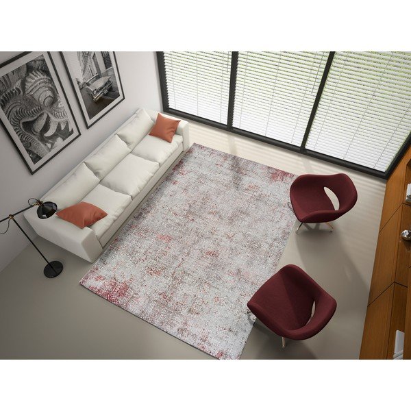 Sivo-ružový koberec Universal Babek, 160 x 230 cm-image-1