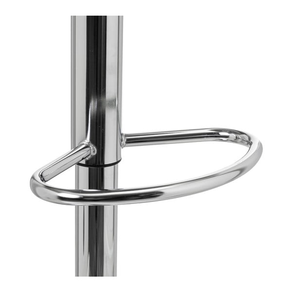 Sivé barové stoličky s nastaviteľnou výškou z imitácie kože v súprave 2 ks (výška sedadla 56,5 cm) – Casa Selección-image-3