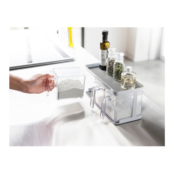 Dózy v súprave 3 ks na múku/na sypké potraviny Tower – YAMAZAKI-image-2