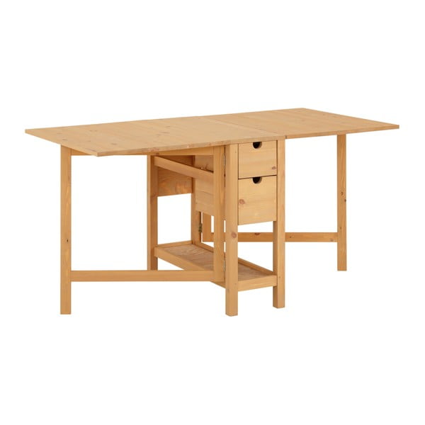 Rozkladací stôl z borovicového dreva Støraa Leon
