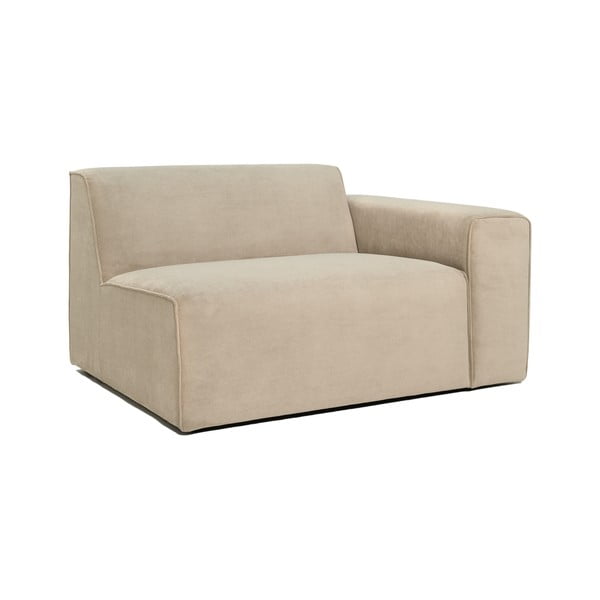 Béžový menčestrový modul pohovky (pravý roh) Sting - Scandic-image-2