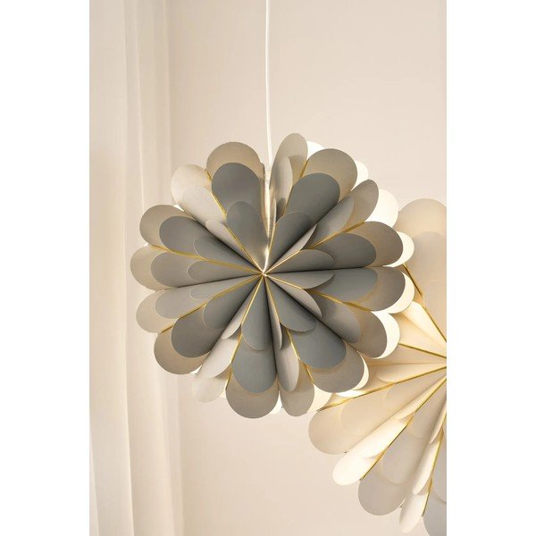 Sivá svetelná dekorácia Markslöjd Marigold, výška 60 cm-image-1