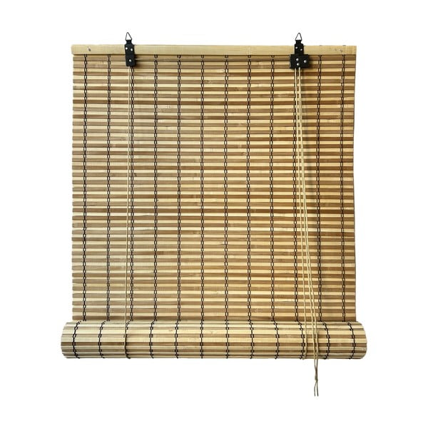 Bambusová roleta v prírodnej farbe 120x160 cm Java – Gardinia