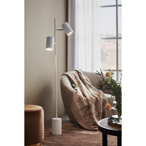 Biela stojacia lampa Twin - Markslöjd-image-1