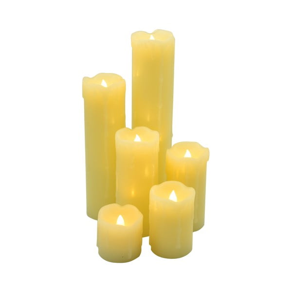 LED sviečky v súprave 6 ks – Hilight
