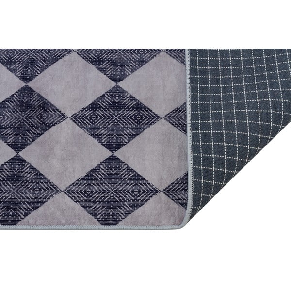 Sivý umývateľný koberec 180x120 cm - Vitaus-image-2