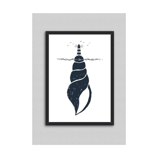 Obraz North Carolina Scandinavian Home Decors Shell, 33 × 43 cm