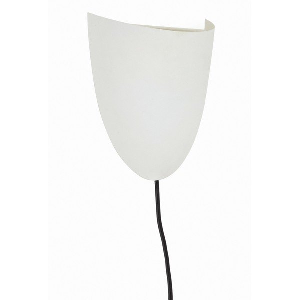 Biele nástenné svietidlo do zásuvky Nibla – Kave Home