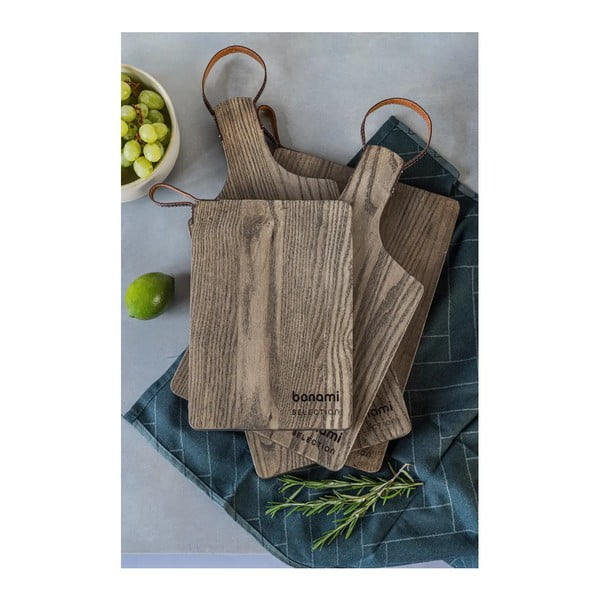 Servírovacie drevené dosky v súprave 2 ks 52,5 x 18 cm – Bonami Selection-image-4