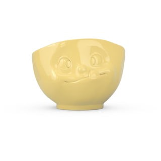 Žltá porcelánová miska maškrtná 58products
