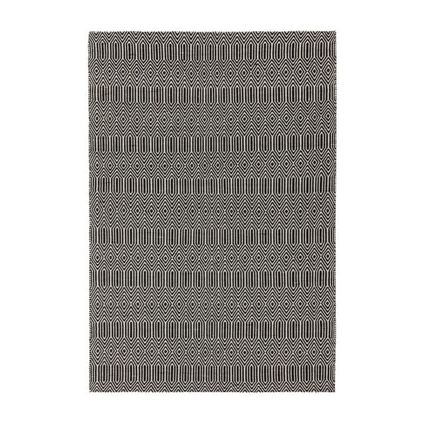 Čierny vlnený koberec 160x230 cm Sloan – Asiatic Carpets