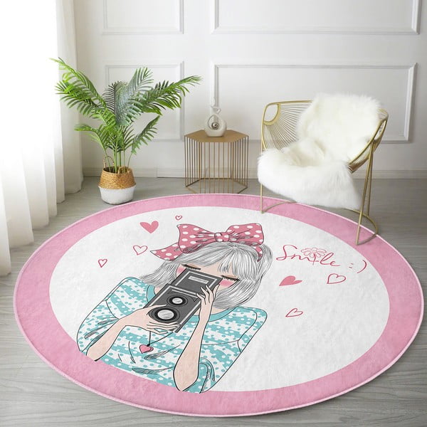 Detský koberec ø 120 cm Comfort – Mila Home-image-1