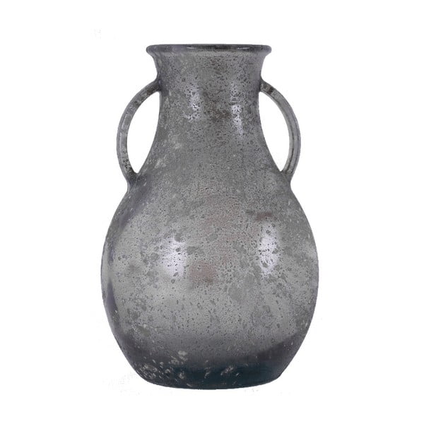 Sivá sklenená váza Ego Dekor Cantar, 5,5 l