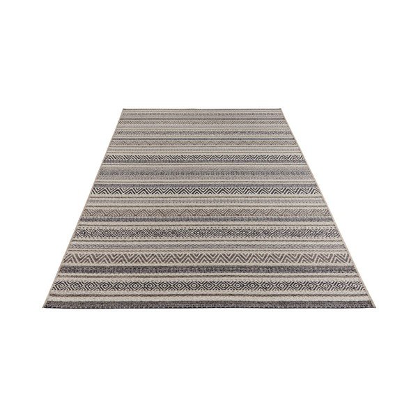Hnedo-sivý koberec vhodný aj do exteriéru Elle Decoration Bloom Rodez, 80 × 150 cm-image-2