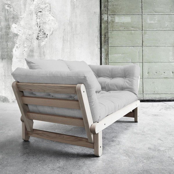 Rozkladacia pohovka Beat Beech/Light Grey-image-2