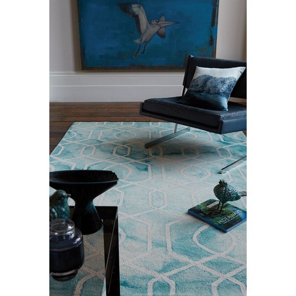 Tyrkysovomodrý koberec Asiatic Carpets Fresco, 200 x 300 cm-image-4