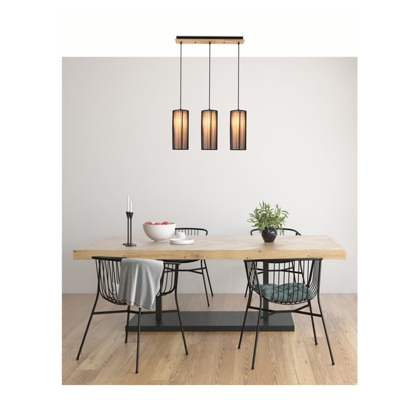 Závesné svietidlo s textilným tienidlom Kioto – Candellux Lighting-image-1