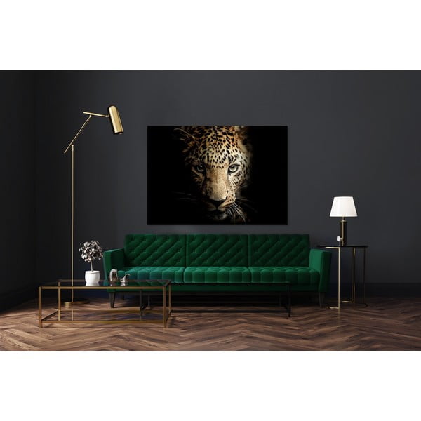 Sklenený obraz 100x70 cm Leopard - Styler-image-2