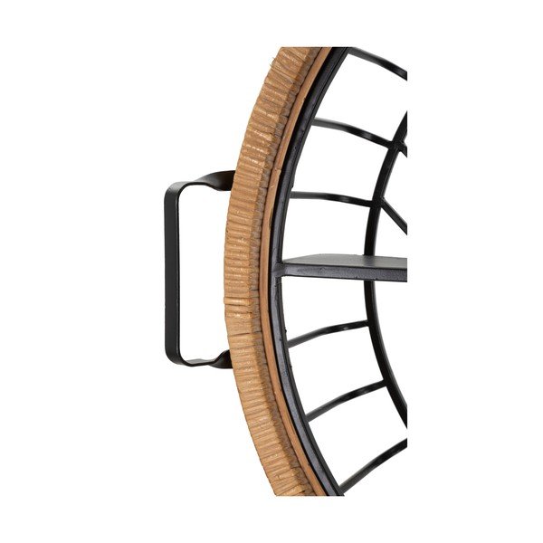 Čierna kovová polica Cebu - Mauro Ferretti-image-3