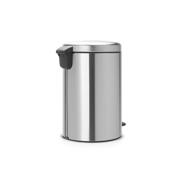 Pedálový oceľový odpadkový kôš v matne striebornej farbe 20 l NewIcon – Brabantia-image-3