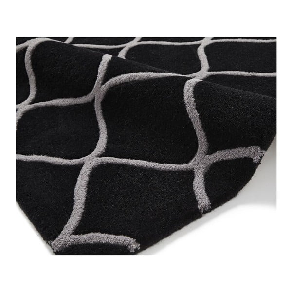 Koberec Elements Black, 120 × 170 cm-image-2