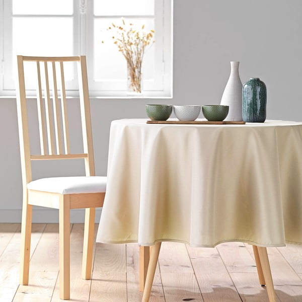Obrus ​​ø 180 cm Essentiel – douceur d'intérieur