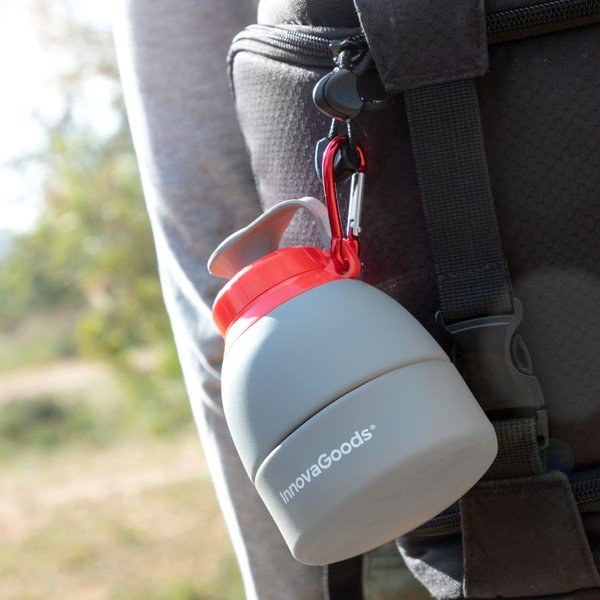 Skladacia silikónová fľaša na pitie InnovaGoods-image-3
