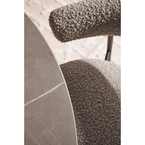 Okrúhly jedálenský stôl s doskou v dekore mramoru ø 120 cm Bamira – Yes Everyday-image-4