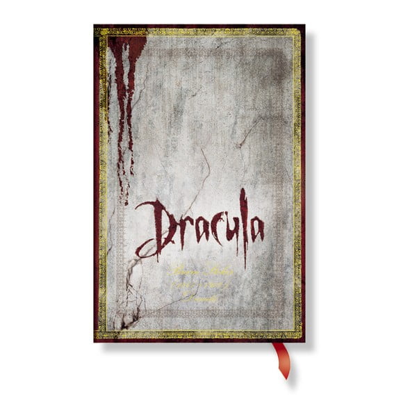 Zápisník s tvrdou väzbou Paperblanks Dracula, 10 x 14 cm