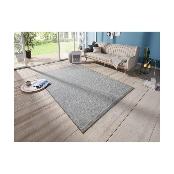 Modrý koberec Elle Decoration Curious Lens, 77 × 150 cm-image-4